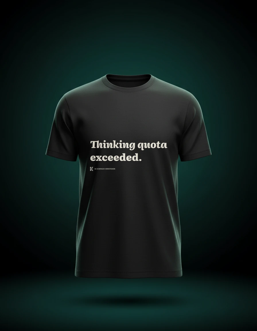 T-Shirt: Thinking quota exceeded.