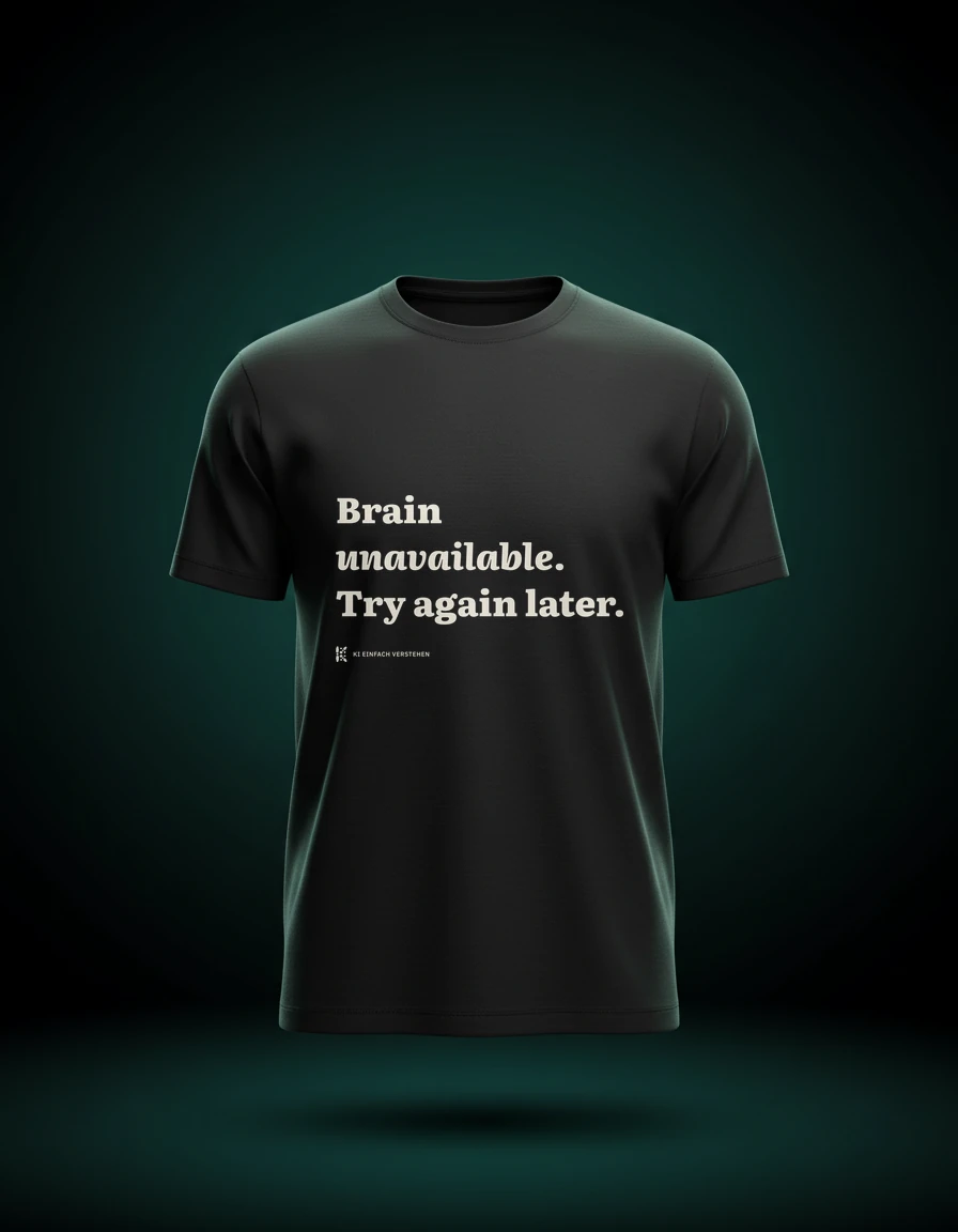T-Shirt: Brain unavailable. Try again later.